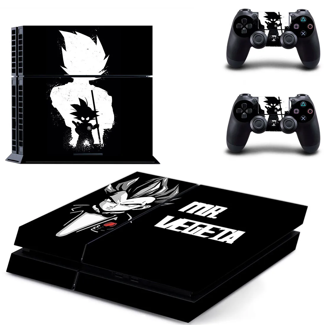Аниме Dragon Ball Super PS4 наклейка s Play station 4 кожа наклейки для playstation 4 PS4 консоли и контроллера Скины Виниловые