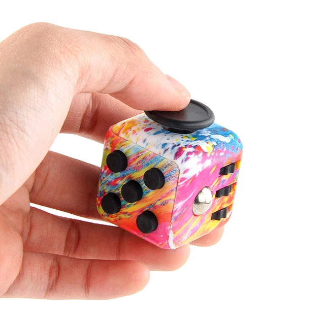 Antistress cube Relief Dice Anxiety Kids Attention Focus Toys Funny Decompression Cube Plastic Gaming Toys For Adult Child Gift 2