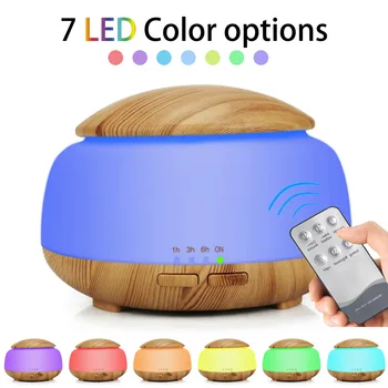 

300ml Premium, Essential Oil Diffuser Aromatherapy Fragrant Oil Humidifier, Timer and Auto-Off Safety Switch, 7 LED Light Colors