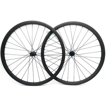 

29er asymmetry tubeless mtb carbon wheels V 30.5x19.5mm Straight pull boost DT240S 110x15 148x12 mtb bike disc wheels