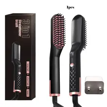 Мужские портативные многофункциональные расчески для бороды, щетинки, расчески для волос, мужские прямые расчески для волос, расчески для волос