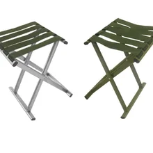 Модный Портативный пляжный стул мазар наружная дорожная Складная армейский зеленый стул креативная Толстая стальная труба персональный стул Q371