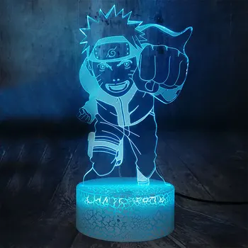 

Anime Fly Uzumaki Naruto 3D LED Illusion Night Light RGB 7 Colors Table Lamp Home Decor Birthday For Kids Christmas Gift