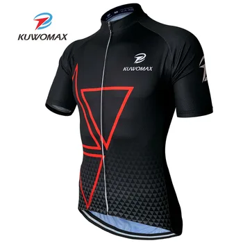

KUWOMAX Pro Team Cycling Jersey Ropa Ciclismo Quick-Dry Sports Jersey Cycling Clothing cycle bicycle cyclist jersey.