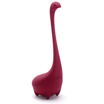 

Cute Loch Ness Monster Tea Infuser Strainer Silicone Tea Filter Reusable Tea Maker Leaf Diffuser Accessories Teaware