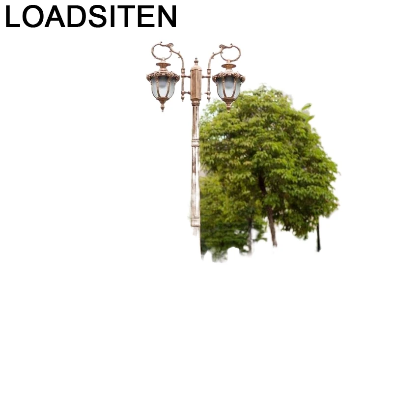 Iluminador Jardin Lampione Giardino лампа Ogrodowe Lampadaire уличный светильник внешний светодиодный