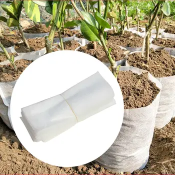 

100Pcs Seedlings Increase Bag Nursery Growth Bag Non - Woven Planting Bag Garden Pots Planting Gardening Bag For Seedlings