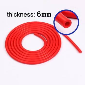 

1pc 10M Motorcycle Red 10m Fuel Hose Line Gasoline Pipe Pipeline ID 6mm OD 8mm Anti-aging Hoses & Clamps