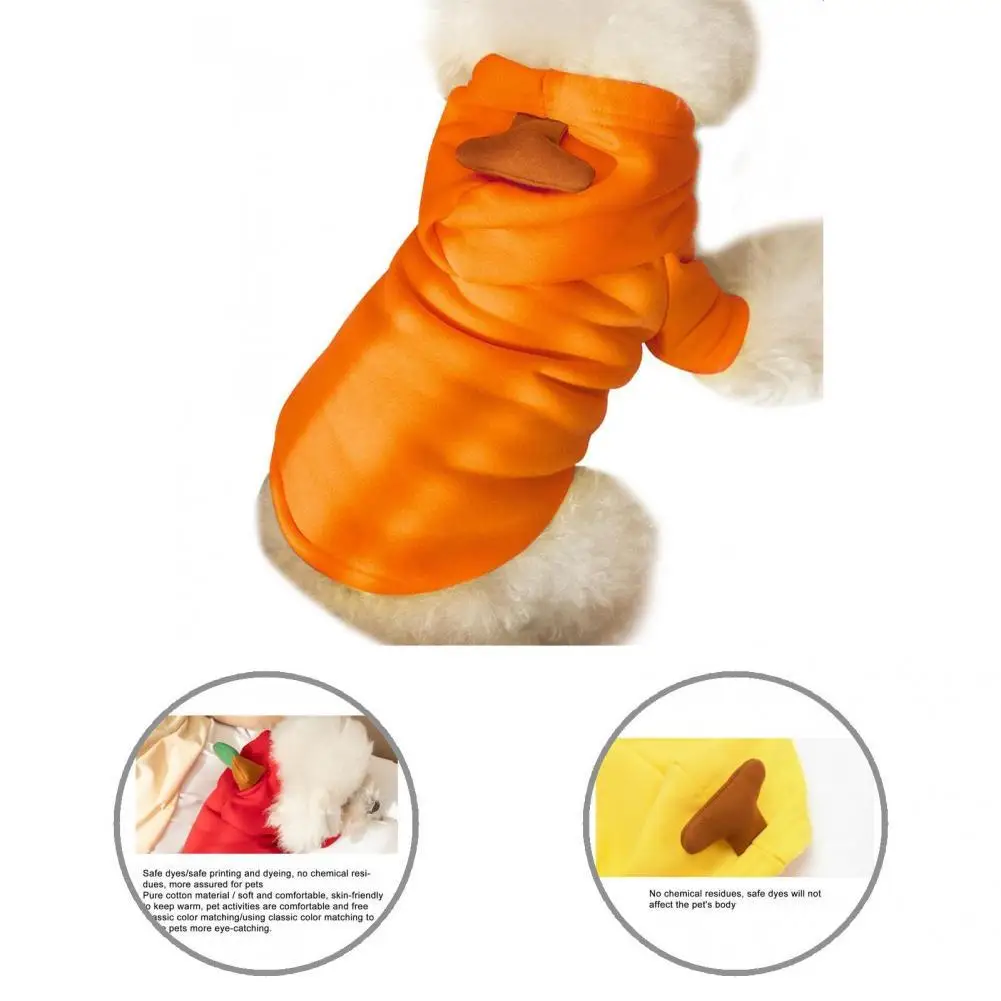 Excellent Pet Clothes Cotton Dog Costume Warm keeping Lint Free Fade