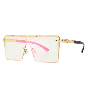 

Brand Design Ocean Shade Broad Square Frame Sunglasses Fashionable Delicate Sun Glasses Men Street Shooting Glasses Male Female