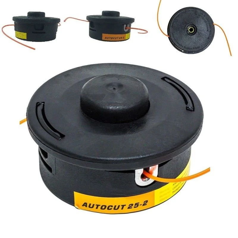 Черная ударная головка для триммера Stihl Autocut 25 2 FS44 FS55 FS80 FS90 FS100 FS110 FS130 триммерная