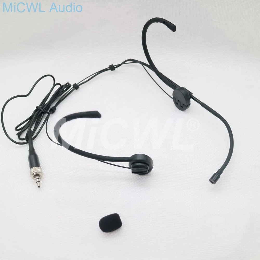 Черная бежевая гарнитура складной микрофон с рамкой для Sennheiser ew300 ew500 G2 G3 G4