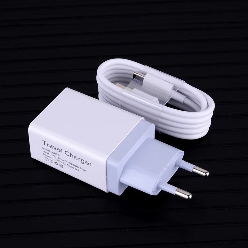 Usb кабель для huawei mate 30 lite Nova 5i pro 5 P Smart Z с двумя портами зарядное устройство адаптер