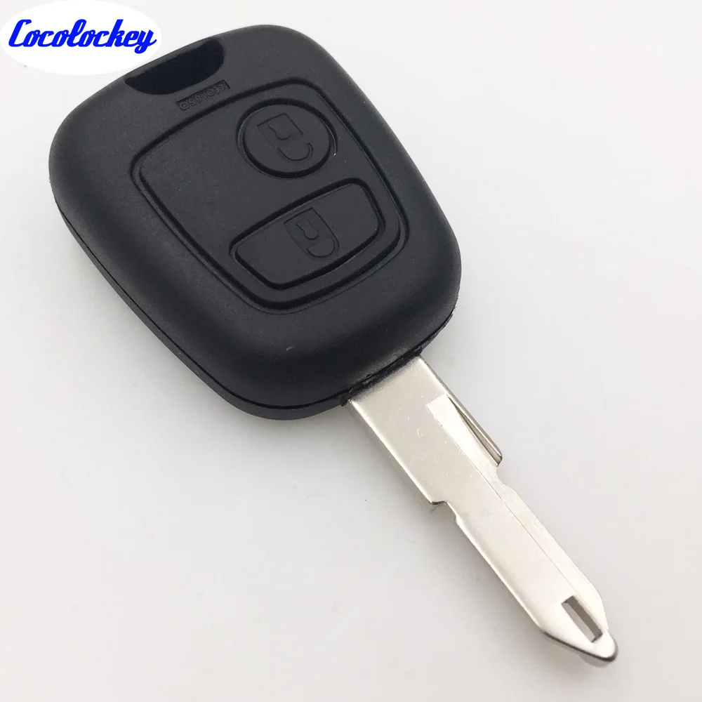 REMOTE KEY SHELL FOR PEUGEOT 206 2 BUTTON Auto Replacement Parts Ignition System Car Key