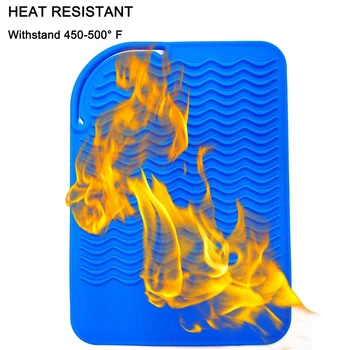 

Flat Iron Travel Pad, Heat-Resistant Gloves for Curls, Curls, Flat Iron and Hair Tools