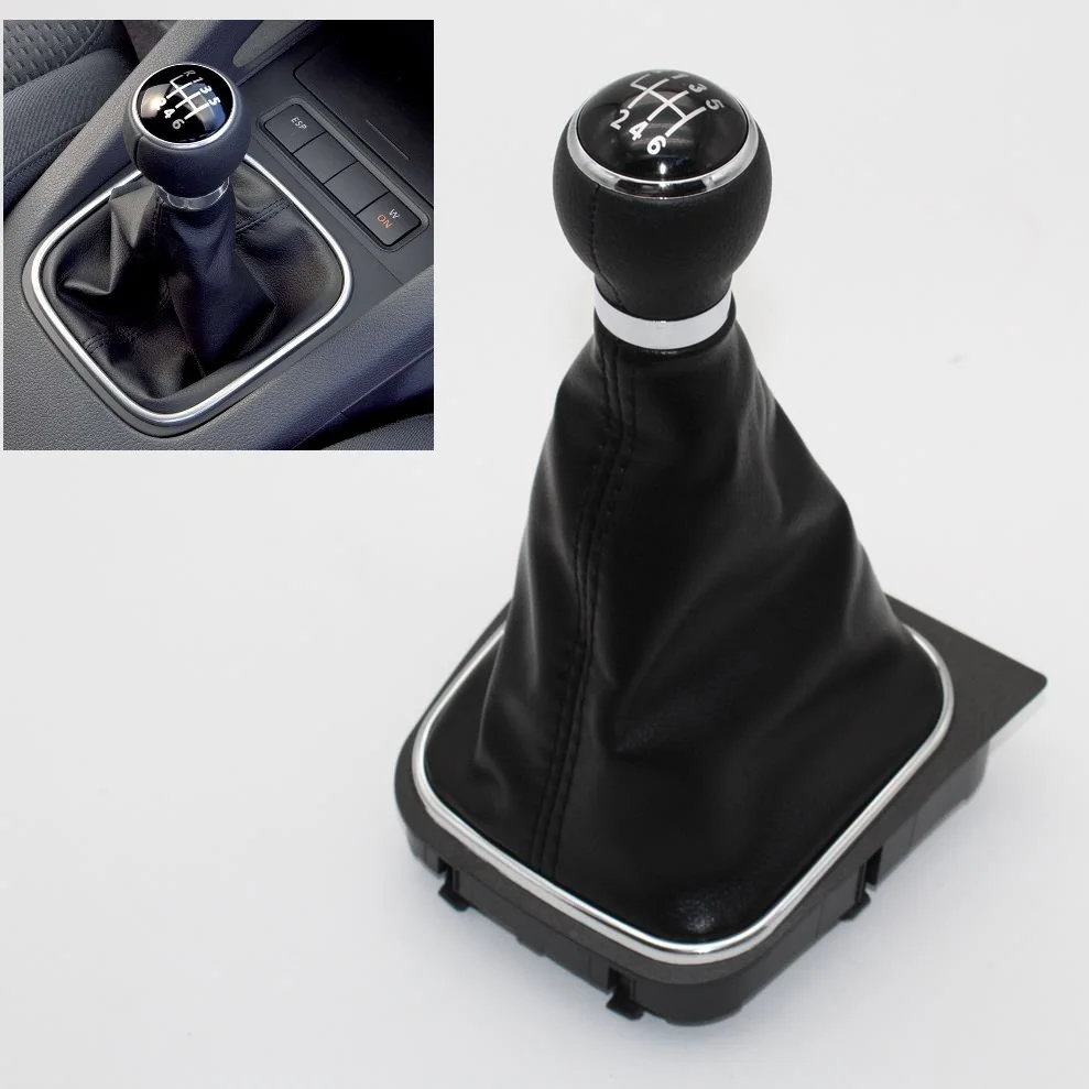 Для VW EOS 2009 2010 2011 2012 2013 автомобильный стиль 6 скоростей Ручка переключения передач