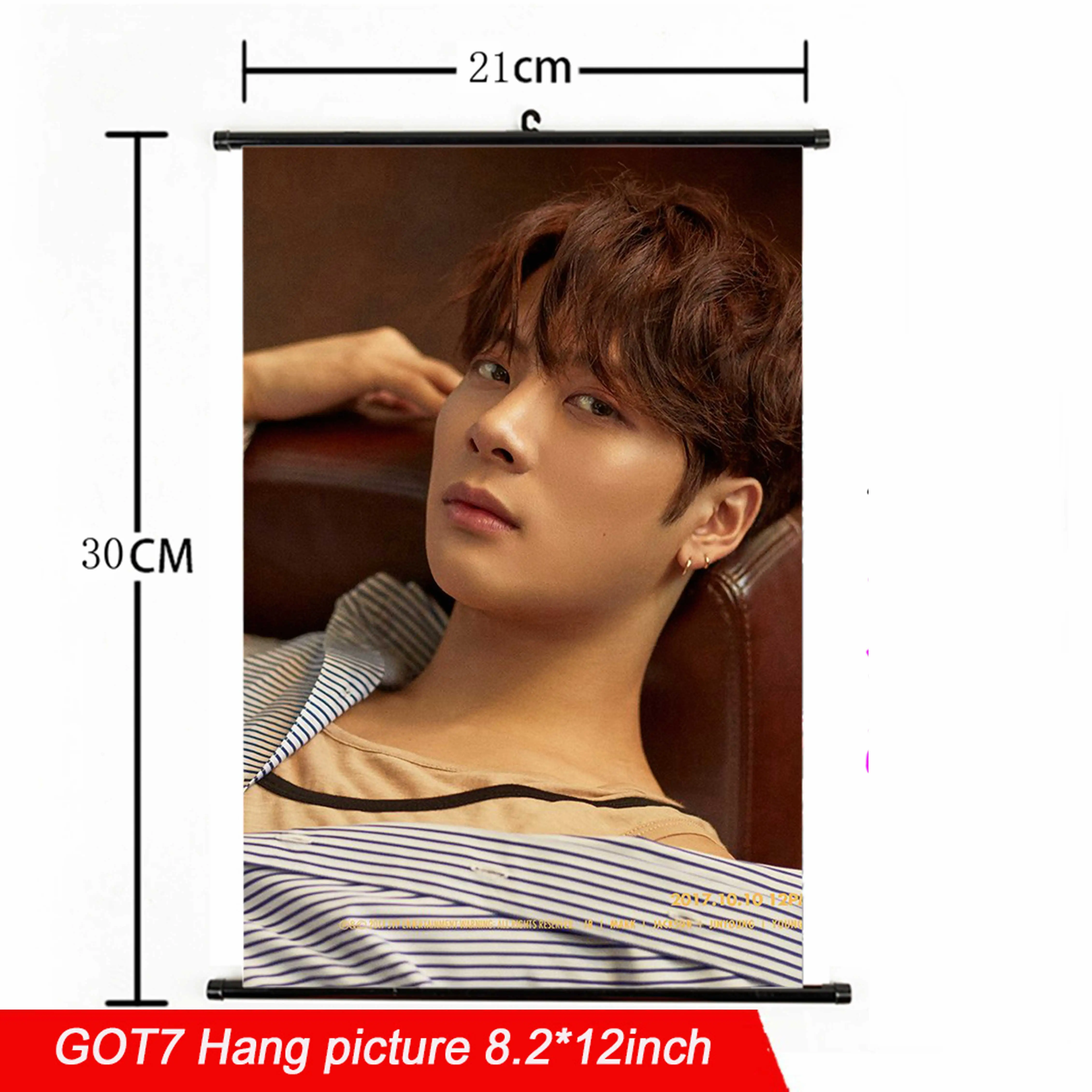 Мода Kpop GOT7 повесить картину 21*30 см Ткань плакат альбом высокое качество GOT7 альбом повесить фото для поклонников Коллекция подарков
