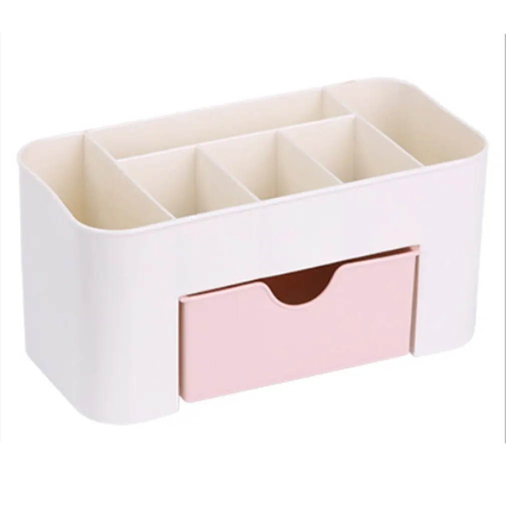  Desktop Makeup Organizer Plastic Storage Box Cosmetic Organizer Makeup Storage Case Cosmetics Holde