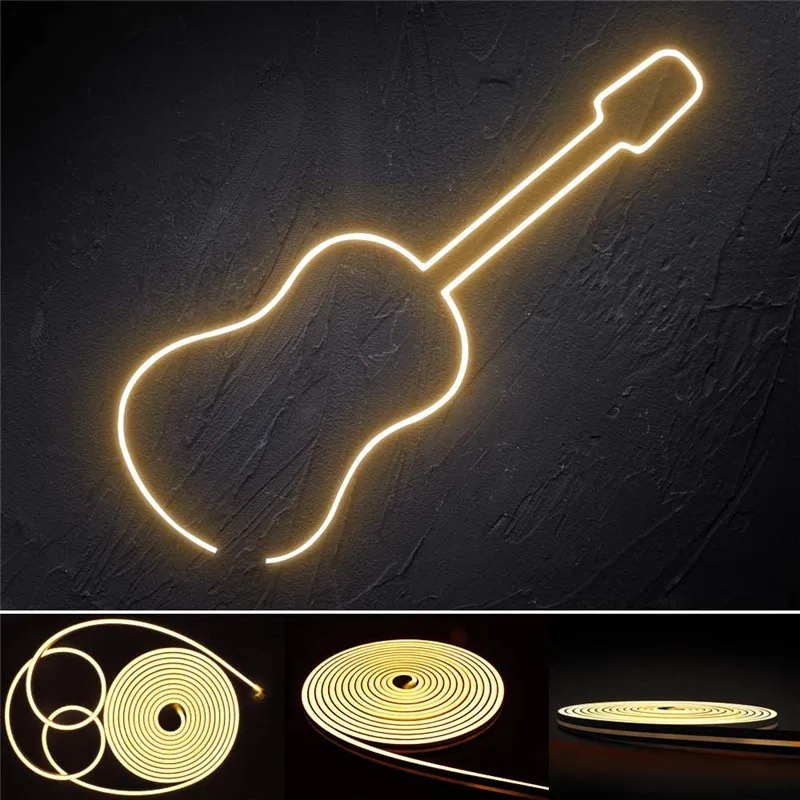 12V Led Strip Waterproof Ribbon Led Neon Light IP67 2A power White Warm White  Led Tape Light 2835 120Led/m Stage modeling light