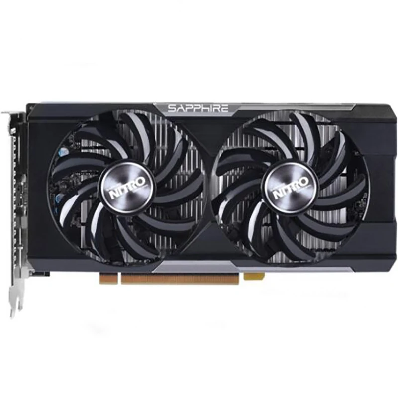 latest graphics card for pc Original SAPPHIRE Radeon R7 350 2GB Graphics Cards GPU For AMD Radeon R7350 Video Cards Computer Gaming HDMI VGA Used good video card for gaming pc