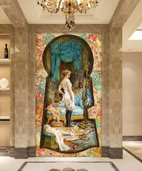 

[Self-Adhesive] 3D Classsical European Painting WG977 Wall Paper mural Wall Print Decal Wall Murals Belly