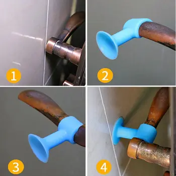 

Silicone Door Handle Knob Crash Pad Wall Bumper Guard Stopper Anti Collision Protector Doors Stop