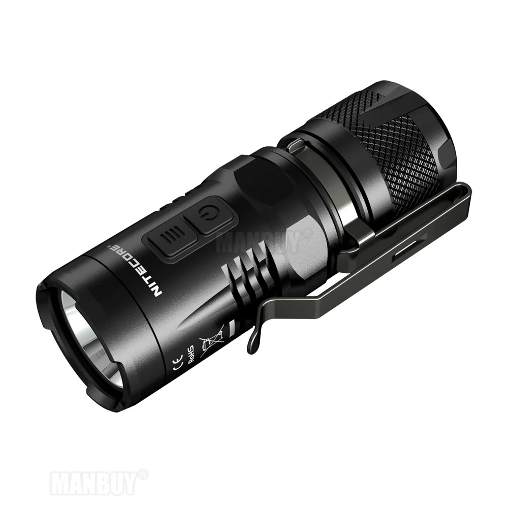 Скидка NITECORE EC11 XM L2 U2 светодиодный фонарик 900 люменов водонепроницаемый поисковый