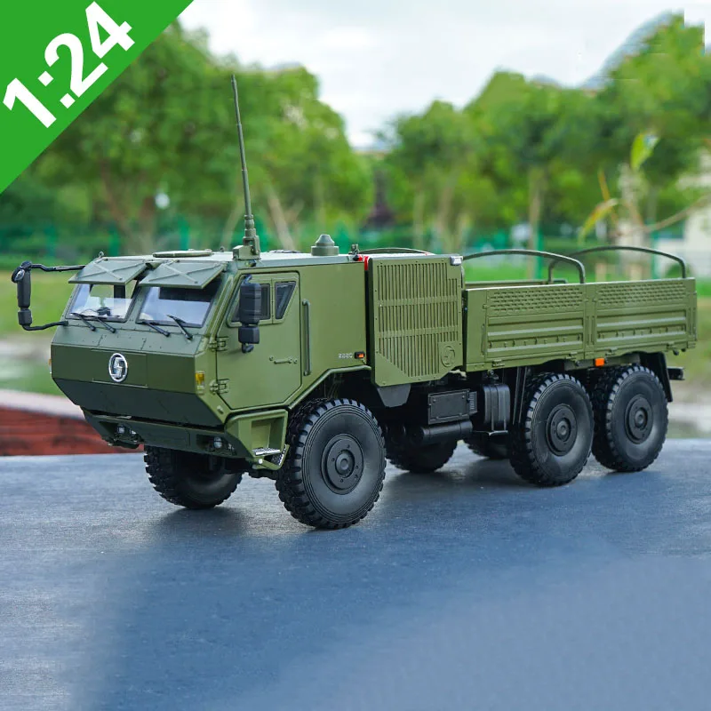 1:24 Масштаб литья под давлением военный автомобиль внедорожный грузовик