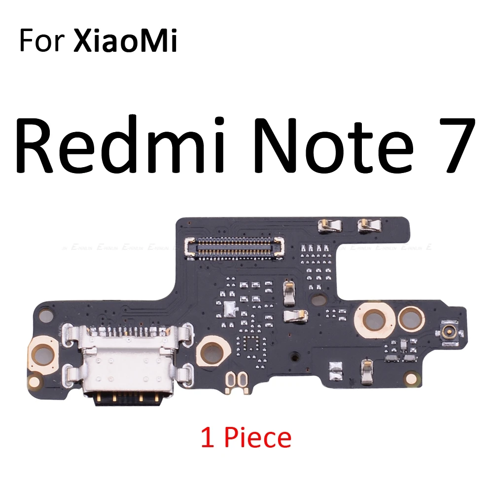 Зарядная док-плата с разъемом питания и гибким кабелем для XiaoMi PocoPhone F1 Redmi Note 7 6 5 Pro Plus 7A 6A S2 - Цвет: For Redmi Note 7