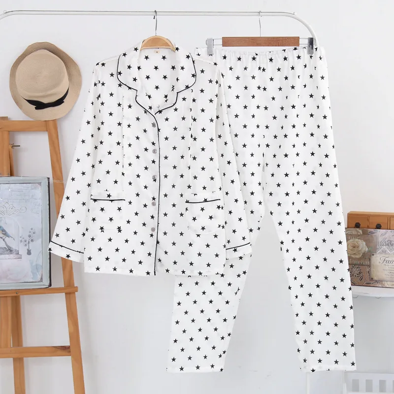 

Maternity Clothes Cotton Double Gauze Maternity Pajamas Print Sleepwear Set Breastfeeding Pyjamas Nursing Pajamas Pregnancy