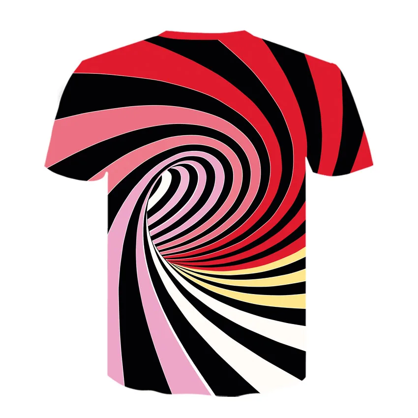 D-355-T恤短袖模板-后