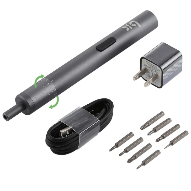 

Torque Adjustment Automatic Brake Electric Screwdriver Mobile Phone Tablet Repair Tool, US Standard