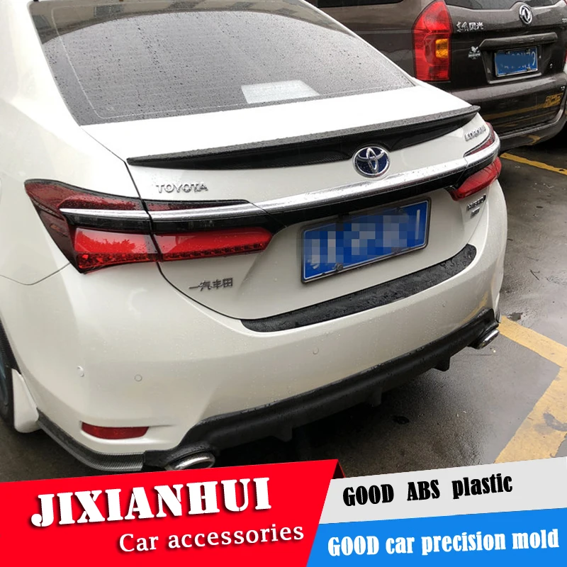 Спойлер для Corolla 2014-2017 Toyota ycyw спойлер из АБС-пластика заднее крыло автомобиля