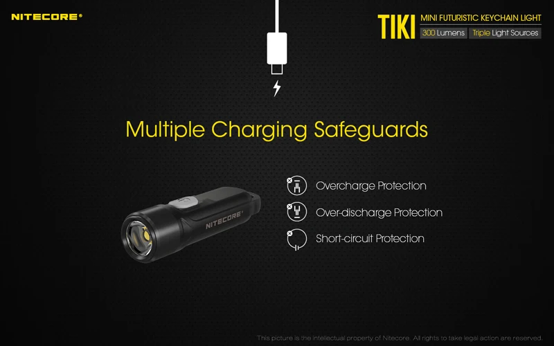 NITECORE TIKI TIKI LE USB Rechargeable Keychain Light (24)