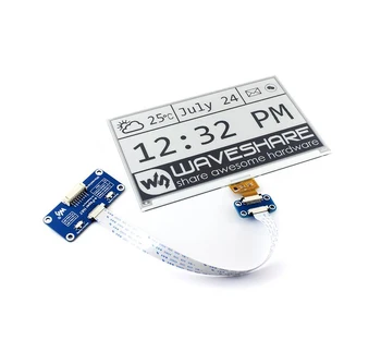 

AiSpark 640x384,7.5inch E-Ink display HAT for Raspberry Pi 2B/3B/Zero/Zero W,Two-color:Black White,SPI interface,No Backlight