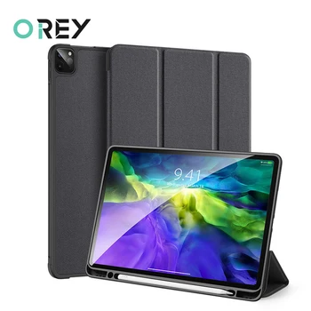 

Funda For iPad Pro 2020 Case For Apple iPad Pro 11 12.9 12 9 2020 Back Full Cover Case Foldable With Pencil Holder Tablet Case