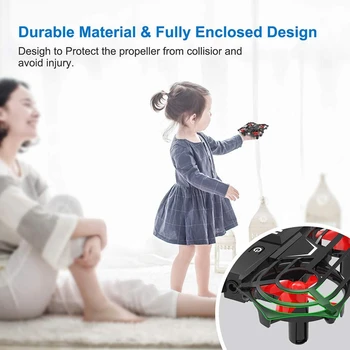 

RC Quadcopter Gesture Sensing Quadcopter 2.4GHz RC Drone Height Hold Headless Mode 3D Flip Design RC Toy Gift for Kids