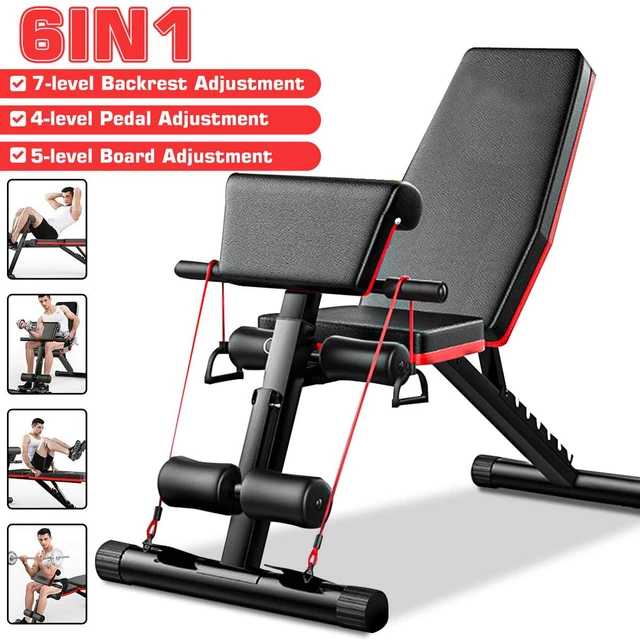 Pro Fitness Folding Workout Bench With 50kg Weight Package Online