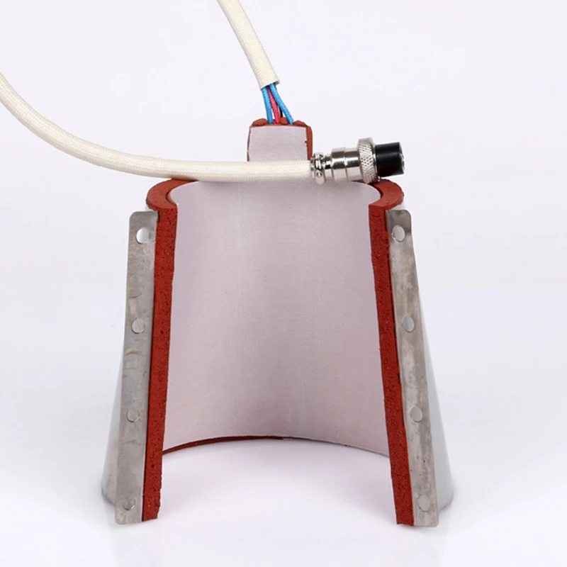  12Oz Small Cone Silicone High Temperature Resistance Sublimation Heat Press Machine Mug Heating Ele