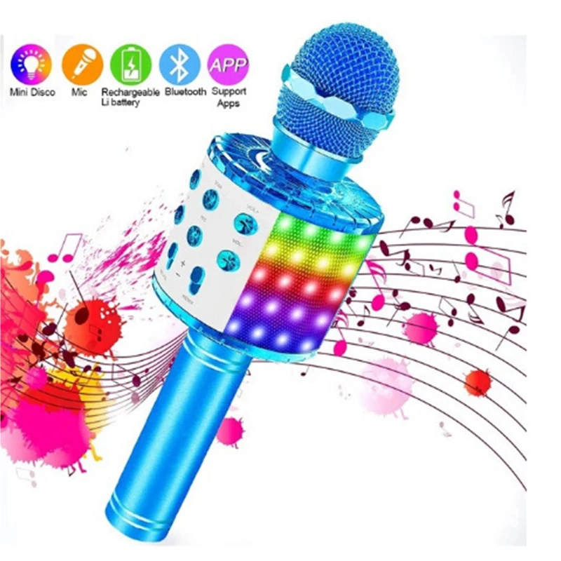 Fun Toys for 4-15 Year Old Girls, Handheld Karaoke Microphone for Kids Birthday Gifts for 8 9 10 11 Years Old Boys Girl 2 Fun Toys for 4-15 Year Old Girls, Handheld Karaoke Microphone for Kids Birthday Gifts for 8 9 10 11 Years Old Boys Girl 2