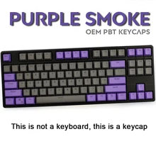 104/87 Key PBT Double Color Backlight GK61 Mechanical Keyboard Keycap For ANNE Ikbc Cherry MX Mechanical Keyboard