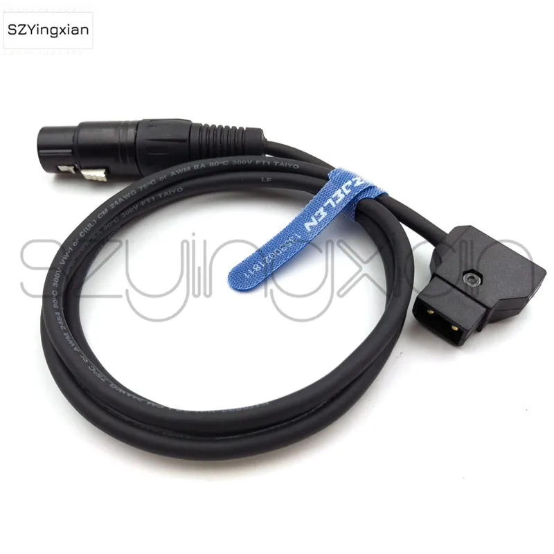 de 4 pinos xlr para d tap sony veneza f55 sxs 602 05
