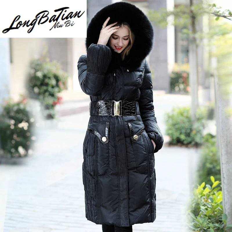 Fox Luxury Real Fur Hooded Women's Winter Jacket Female High Quality Thick  Warm Duck Down Coat Woman Parkas U13358|Down Coats| - AliExpress