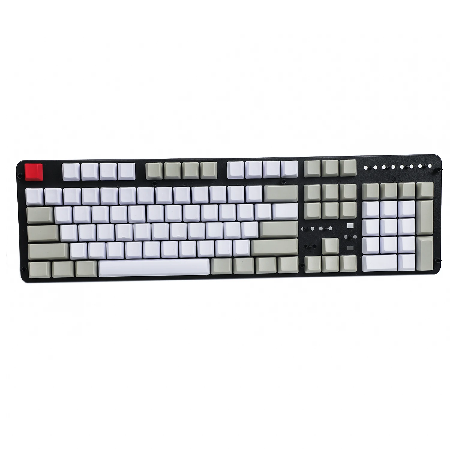 Teclado Gaming mecânica, em branco, 108, 104
