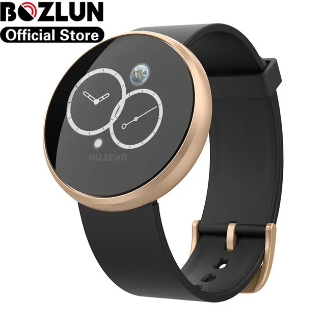 

Bozlun Men Smart Watch Ultra-Thin Waterproof Color Screen Smartwatch Medical Grade Heart Rate Calorie Step Fitness Watch B36M