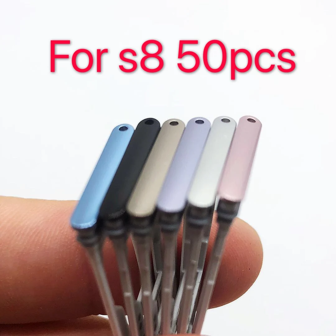 Лот GZM parts 50 шт./лот лоток с одним/двумя слотами для Sim карт Samsung Galaxy S8 G950 и Plus G955 карт|