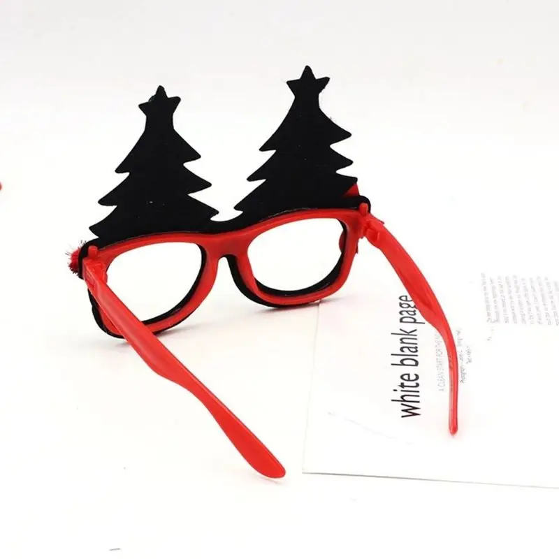 12 12 Pcs Novelty Christmas Glasses- Creative Funny Eyewear, Happy New Year Celebration, Holiday Costume Party Supplies for and