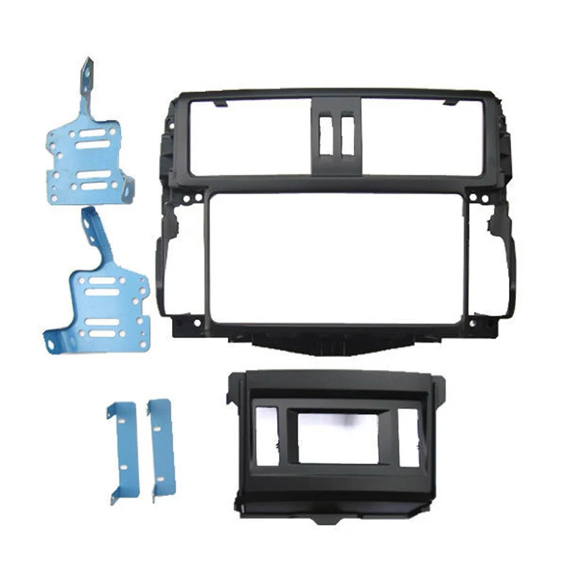2DIN Автомобильная рамка панель для Toyota Prado GXL 2010 Autostereo CD отделка радио фасции в тире комплект крепления, не может для Австралии