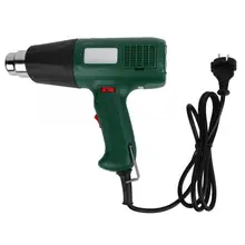 2000 Вт Регулируемая температура горячего воздуха Тепловая пушка воздуходувка 100~ 590 градусов 220 в разъем CN