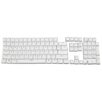 

Drop Ship 108 Keys PBT Keycap Cherry Profile ANSI Layout Bi-Color Injection Over Molding keycap For Mechanical Keyboard